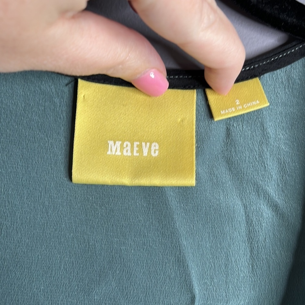 Maeve Mint Green Sleeveless Tank Top - Picture 3 of 7